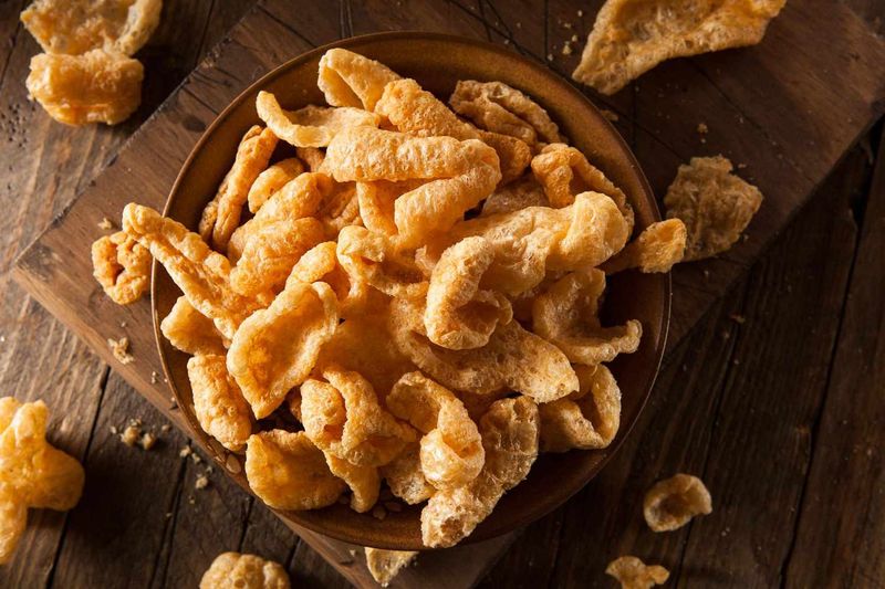 Pork Rinds Fried Fresh