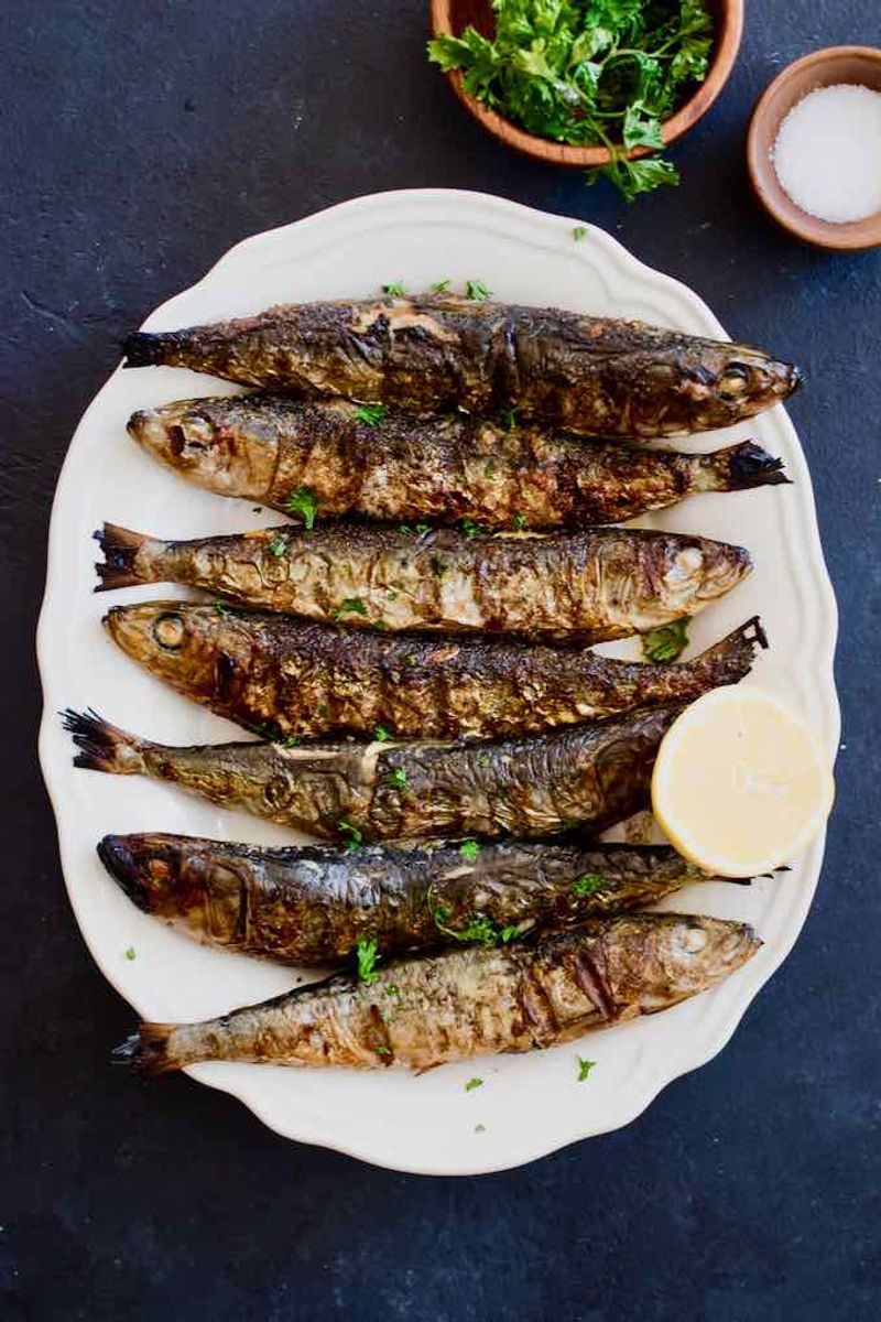 Sardinhas Assadas (Grilled Sardines)