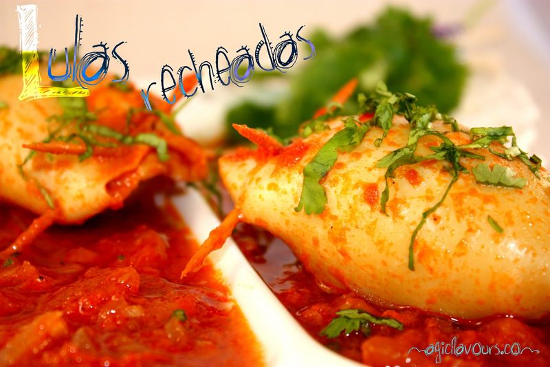 Lulas Recheadas (Stuffed Squid)