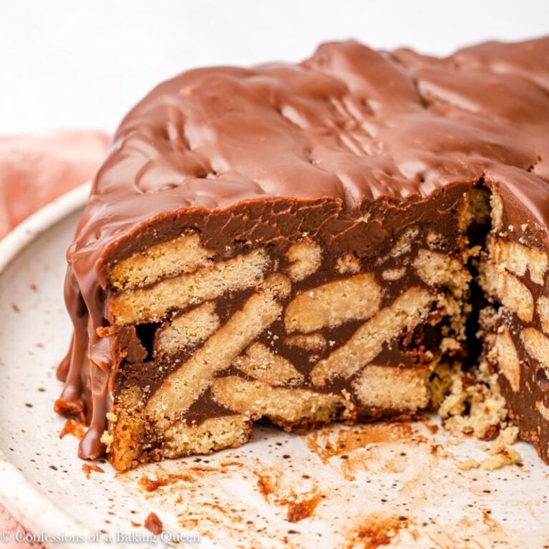British Chocolate Fridge Cake