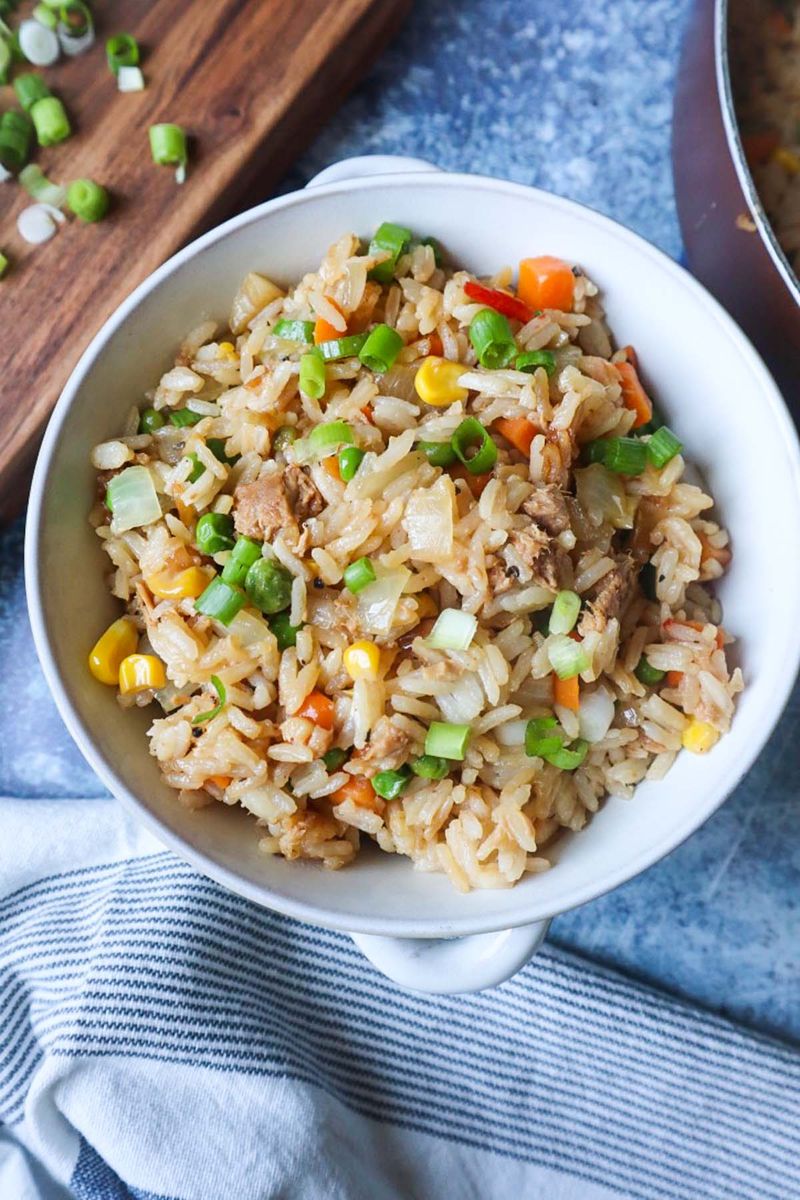 Canned Tuna Fried Rice