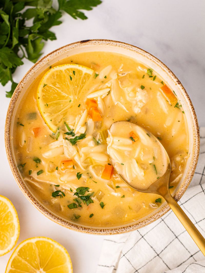 Kotosoupa (Greek Chicken Noodle Soup)