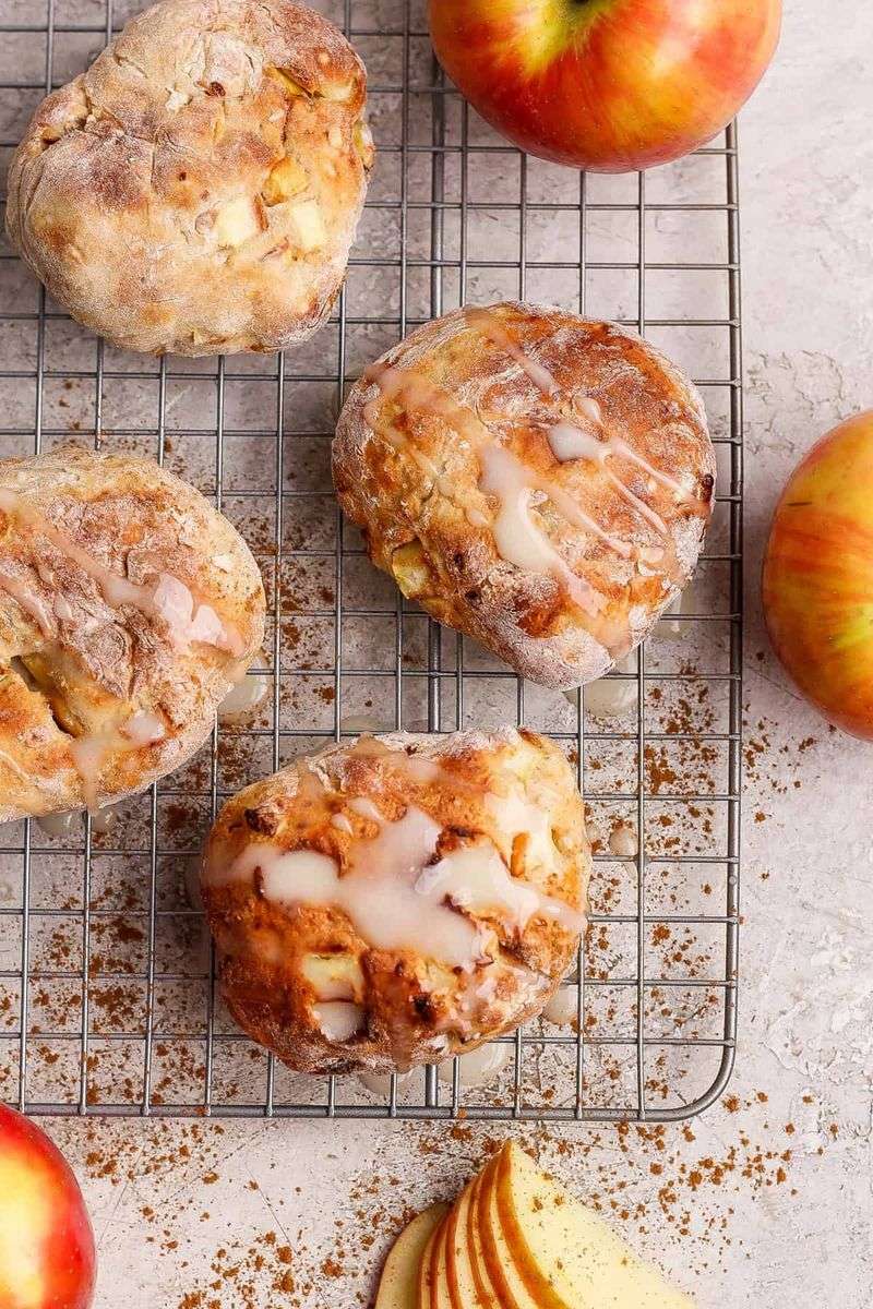 Air Fryer Apple Fritters