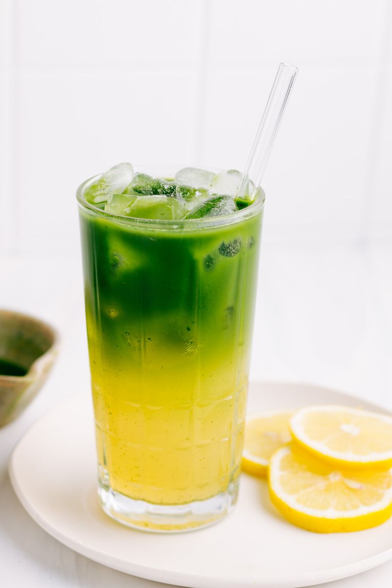 Iced Matcha Lemonade