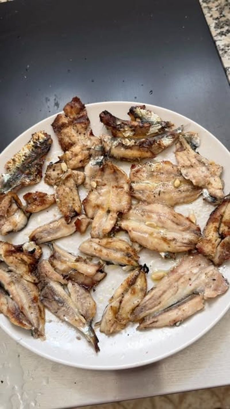 Grilled Mackerel with Tarator Sauce