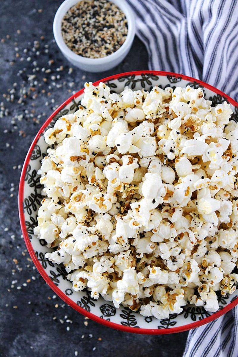 Everything Bagel Popcorn