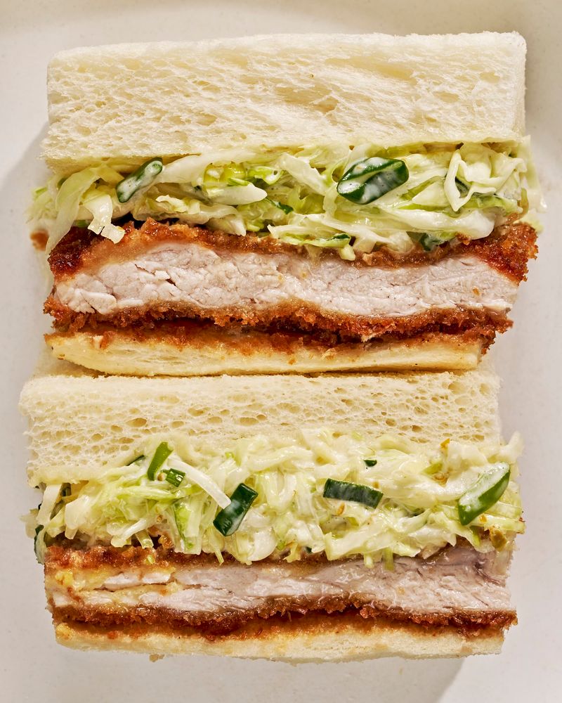 Japanese Katsu Chicken Sandwich