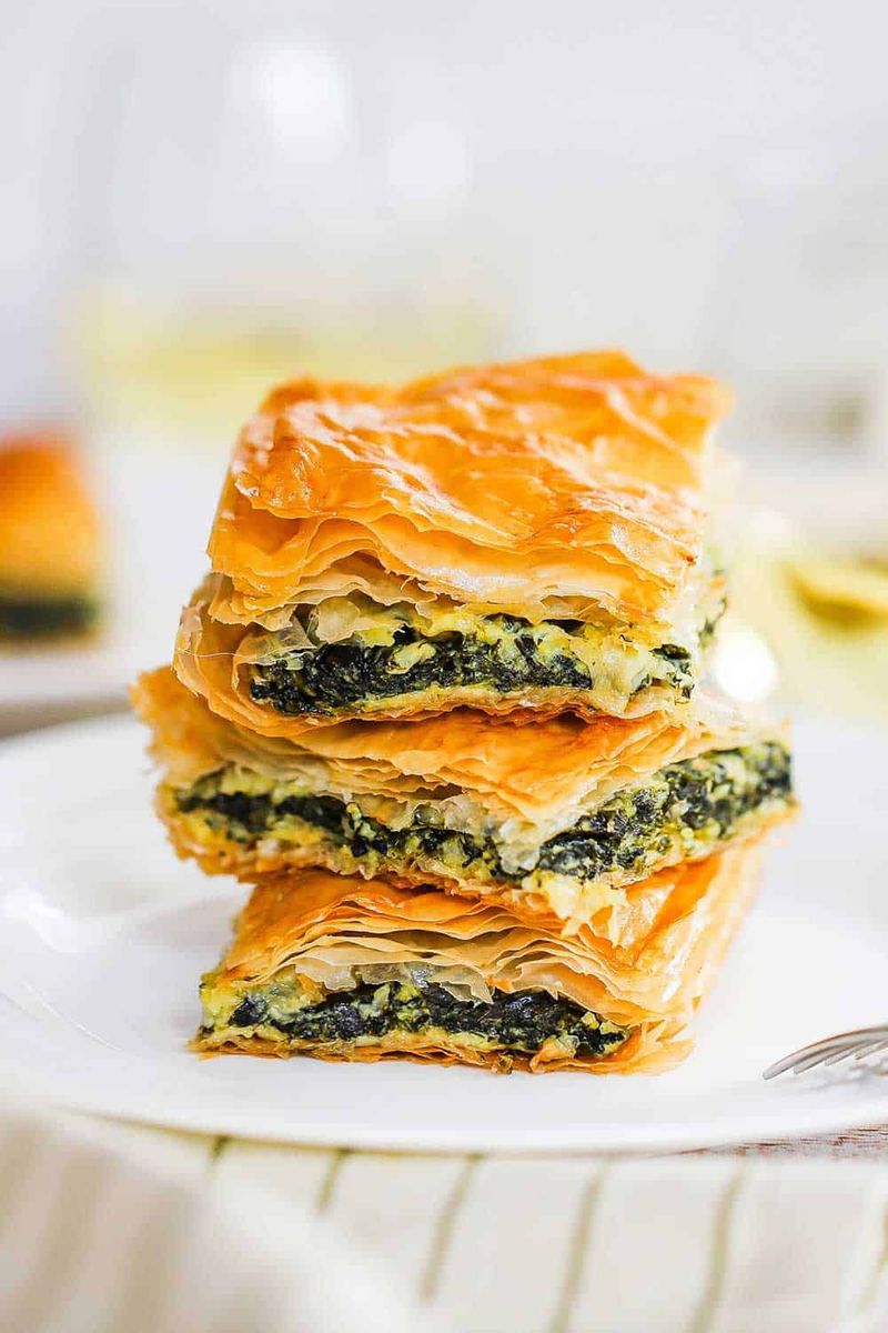 Greek Spinach Pie (Spanakopita)
