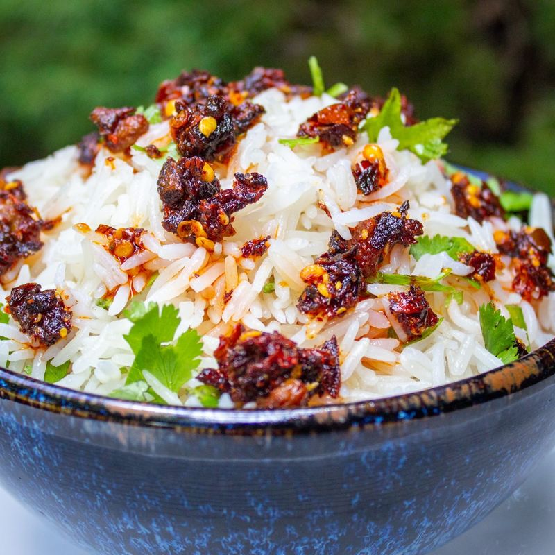 Drizzle with Chili Oil for a Spicy Kick