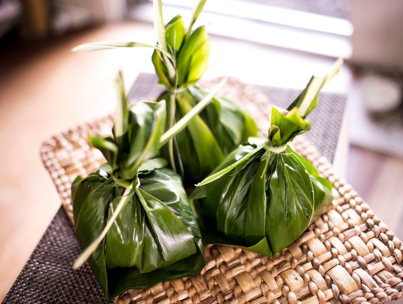 Laulau (Hawaiian Steamed Pork Bundles)