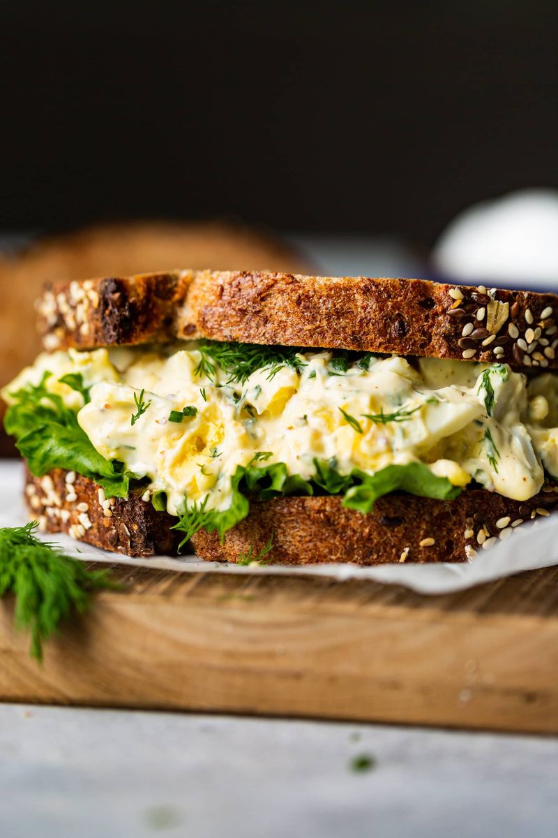 Egg Salad Sandwiches Elevated with Smart Add-Ins
