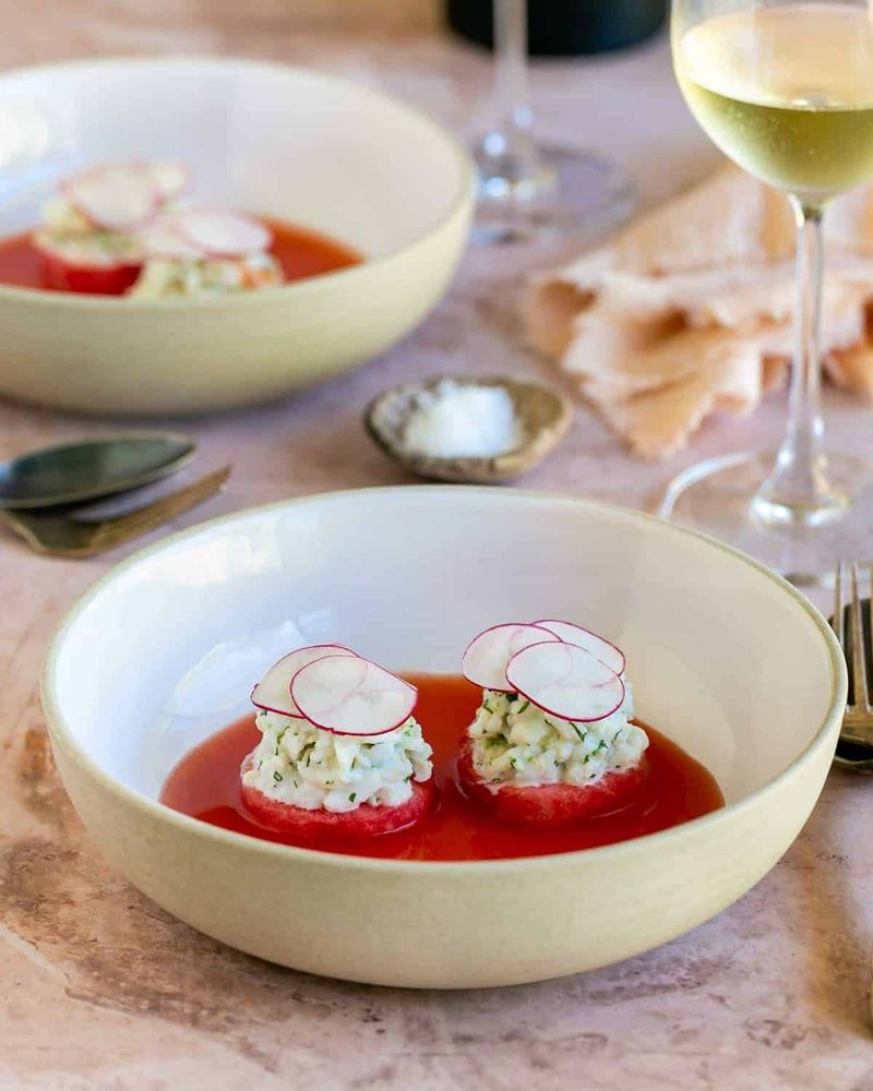 Spanner Crab Salad with Yuzu Dressing