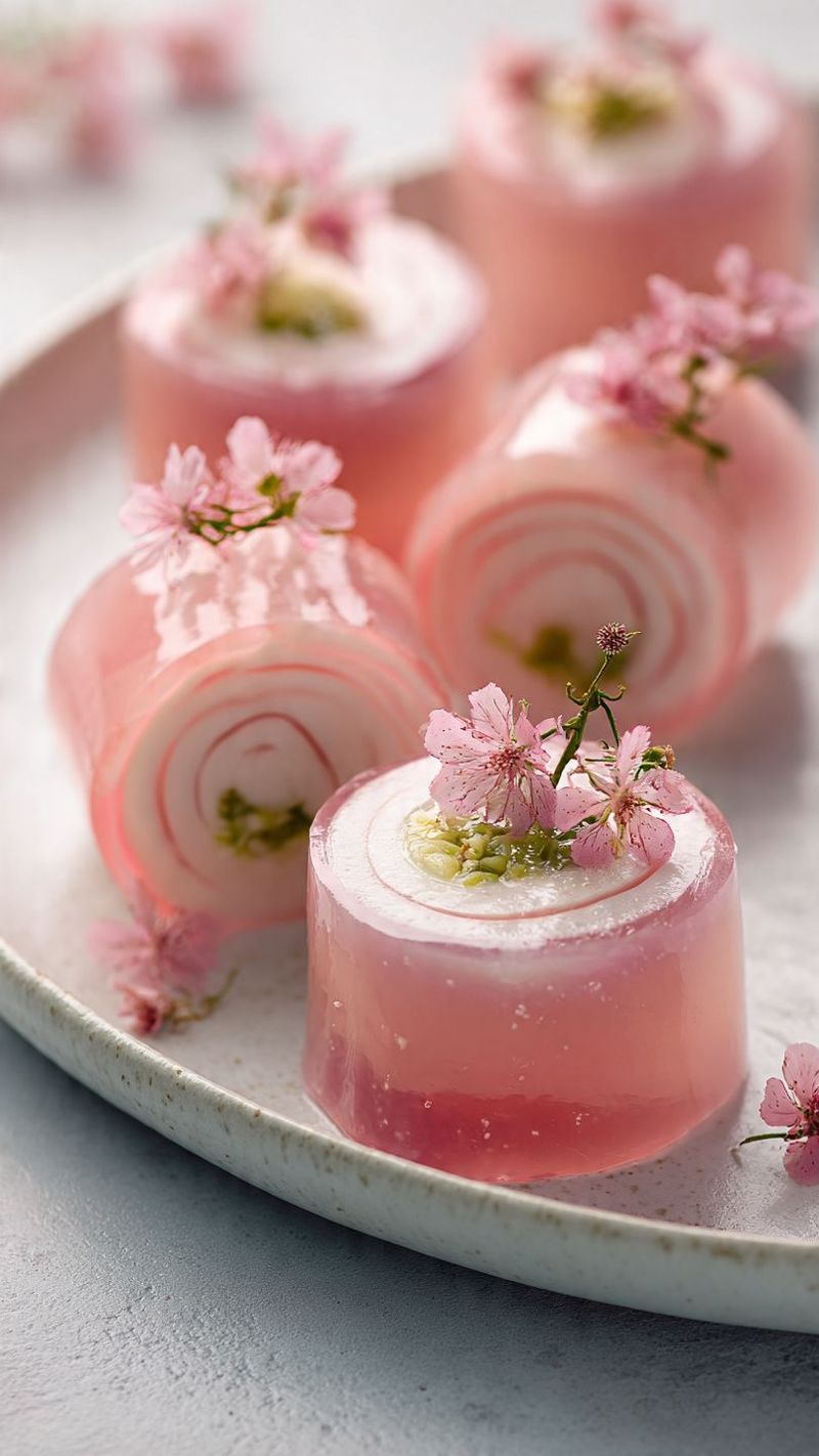 Lychee Rose Pudding