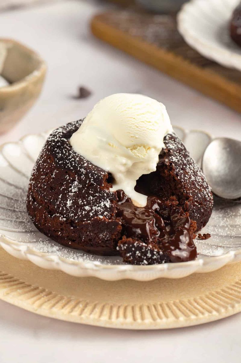 Frozen Chocolate Lava Cakes