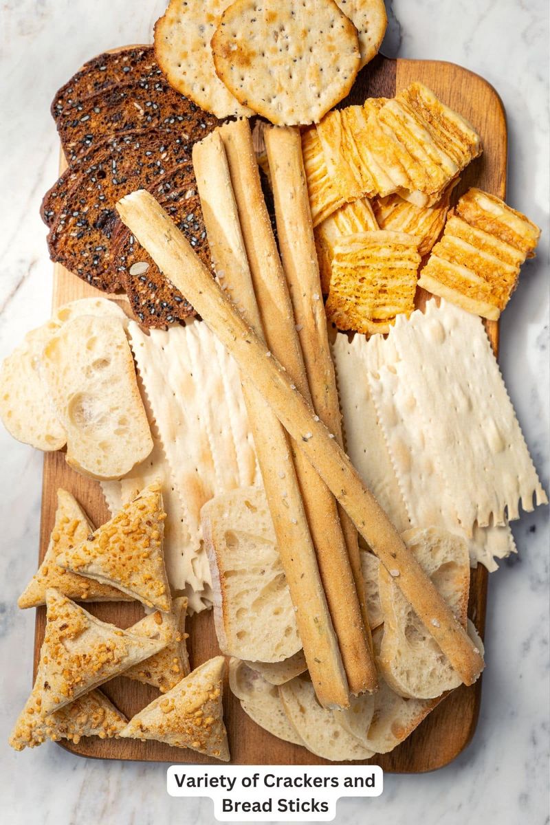 Fancy Crackers and Breadsticks