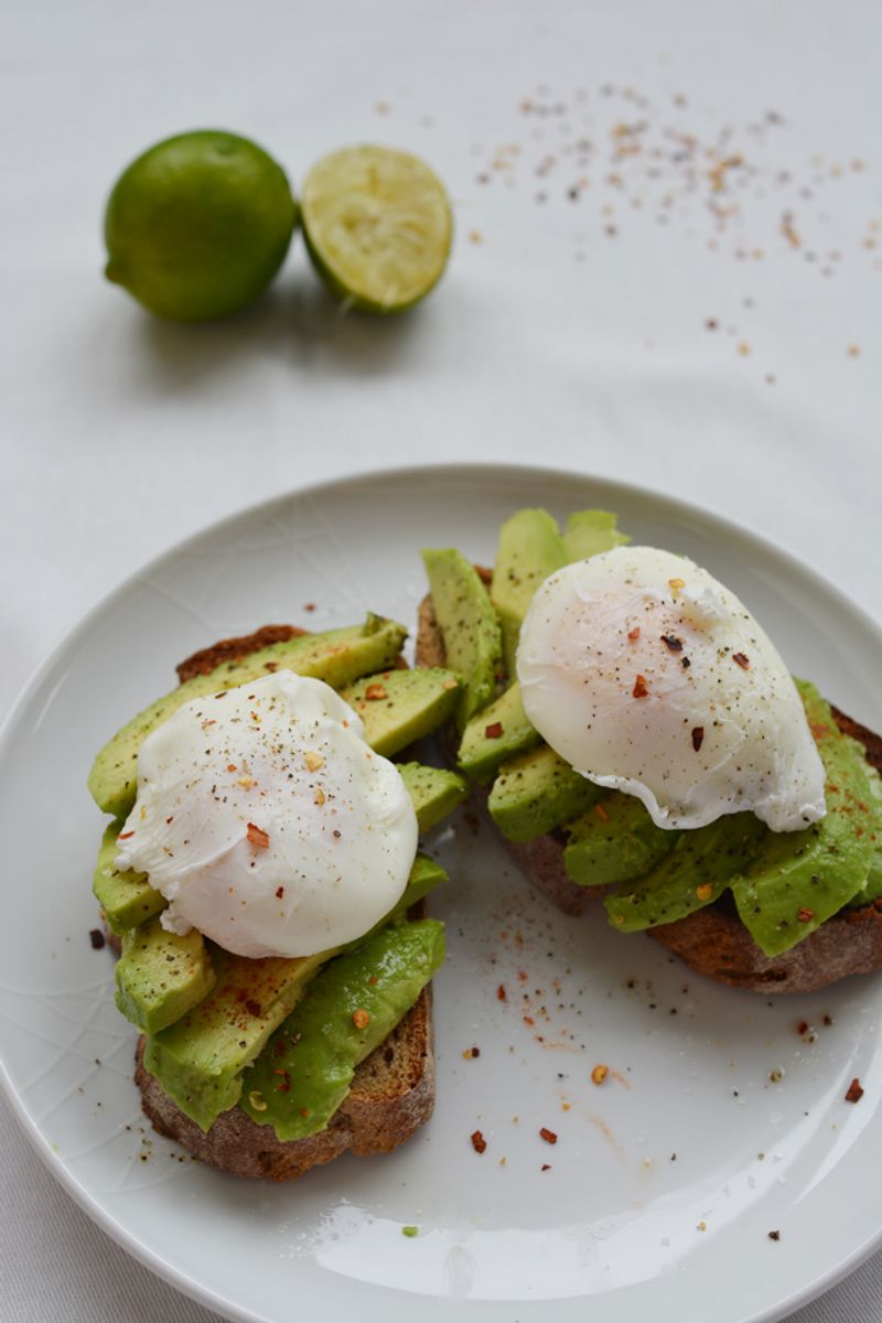 Avocado Toast with Poached Eggs