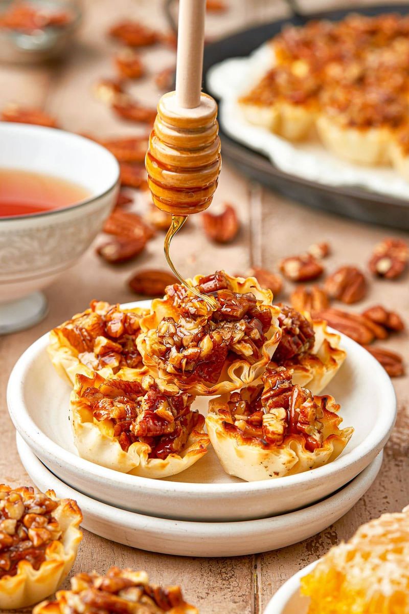 Honey and Walnut Baklava Bites