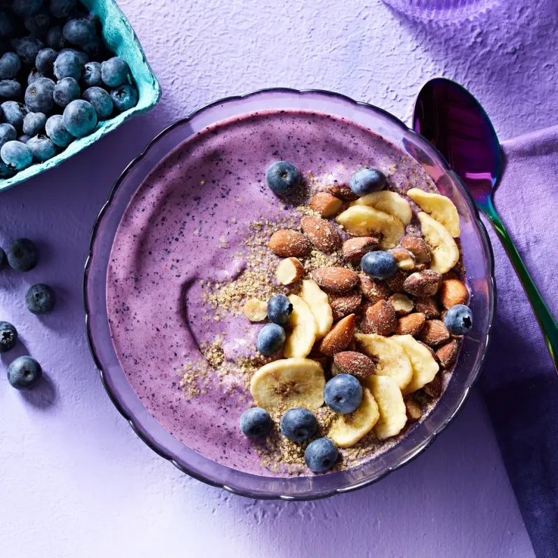 Blueberry Almond Butter Antioxidant Bowl