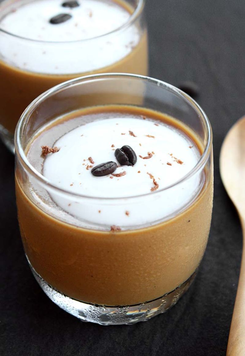 Espresso Almond Milk Pudding
