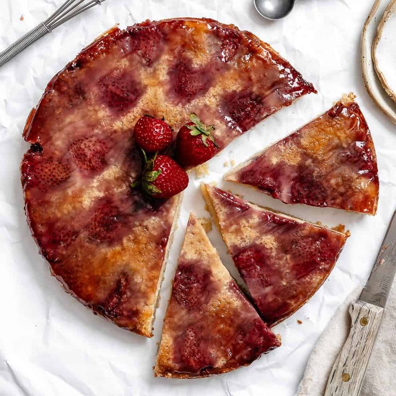 Strawberry Upside-Down Cake