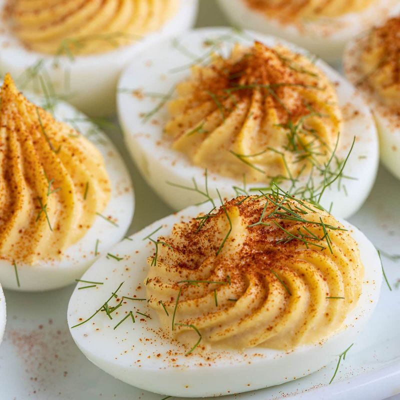 Deviled Eggs with Smoked Paprika