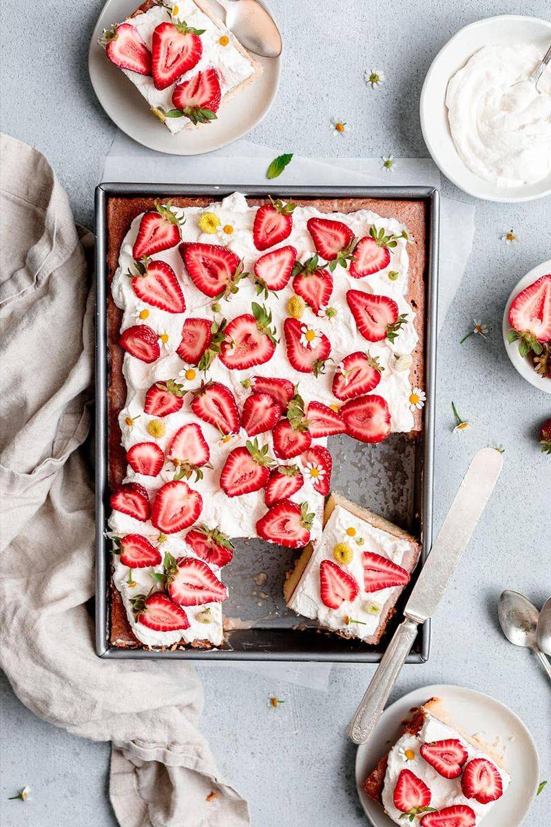 Strawberry Tres Leches Cake