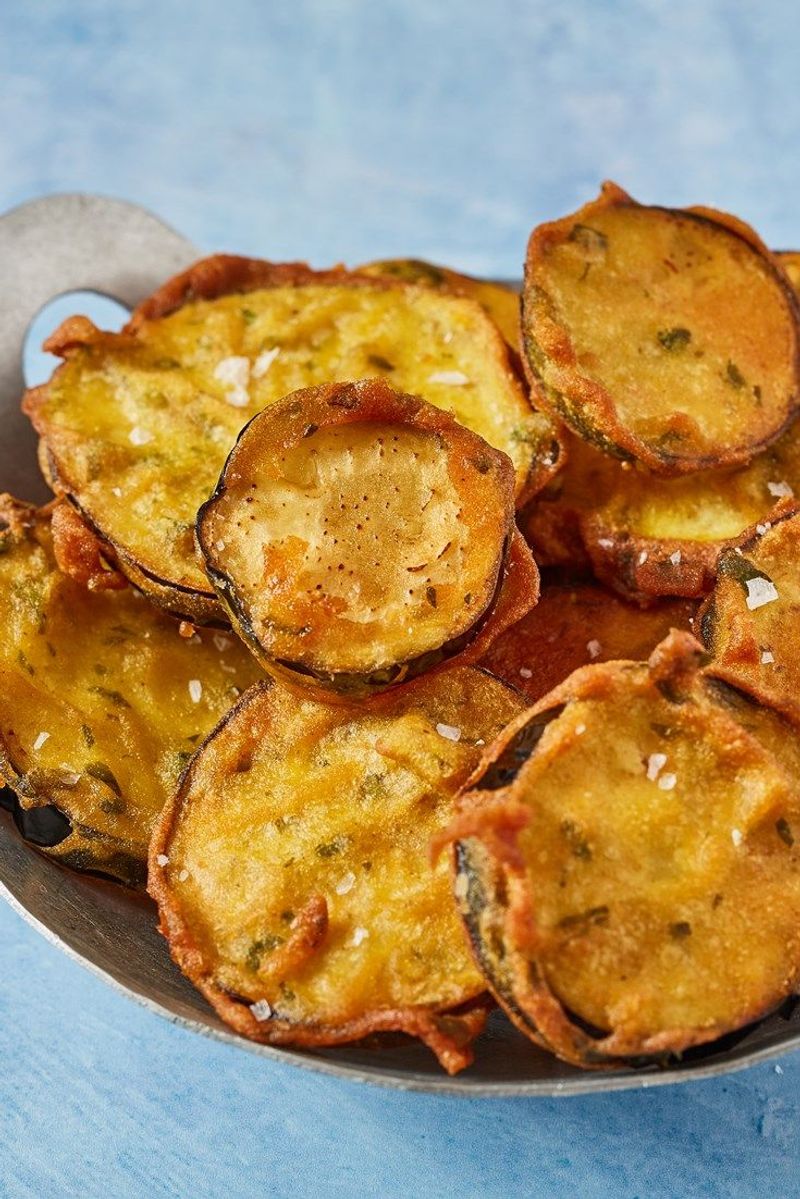 Aubergine Fritters