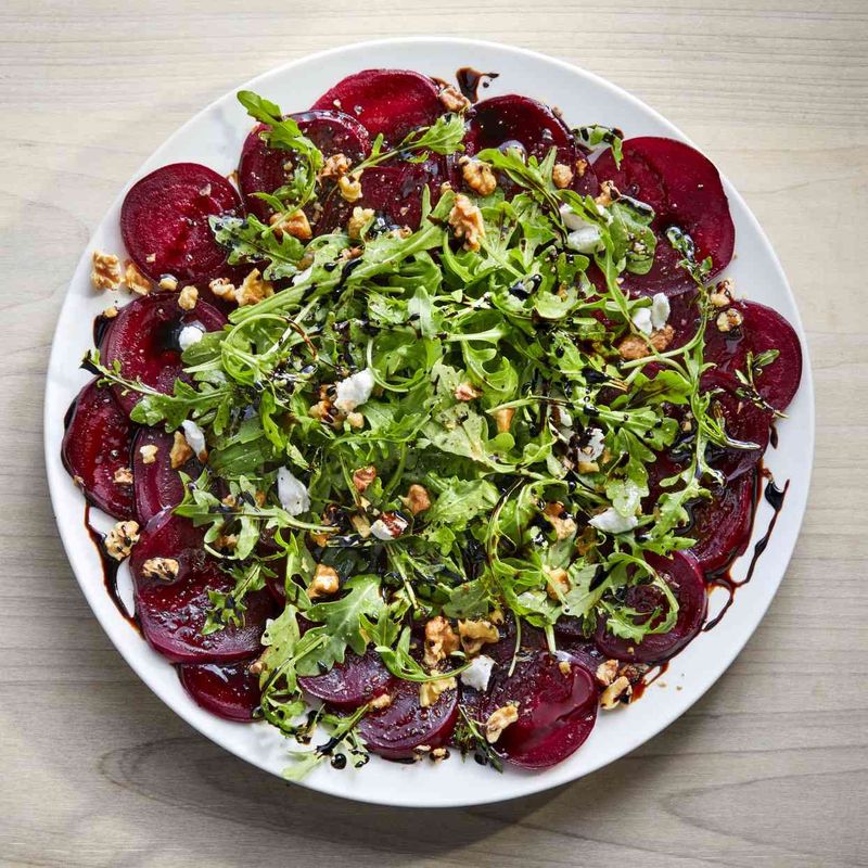 Roasted Beet and Goat Cheese Salad