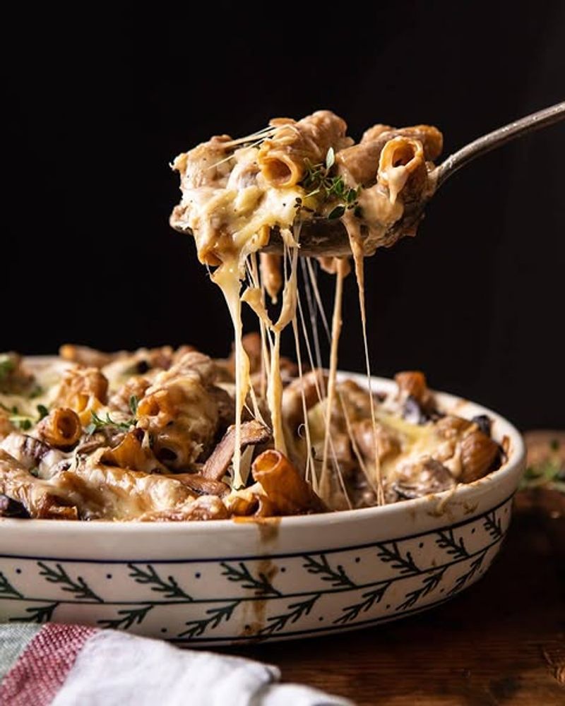 French Onion Pasta Bake