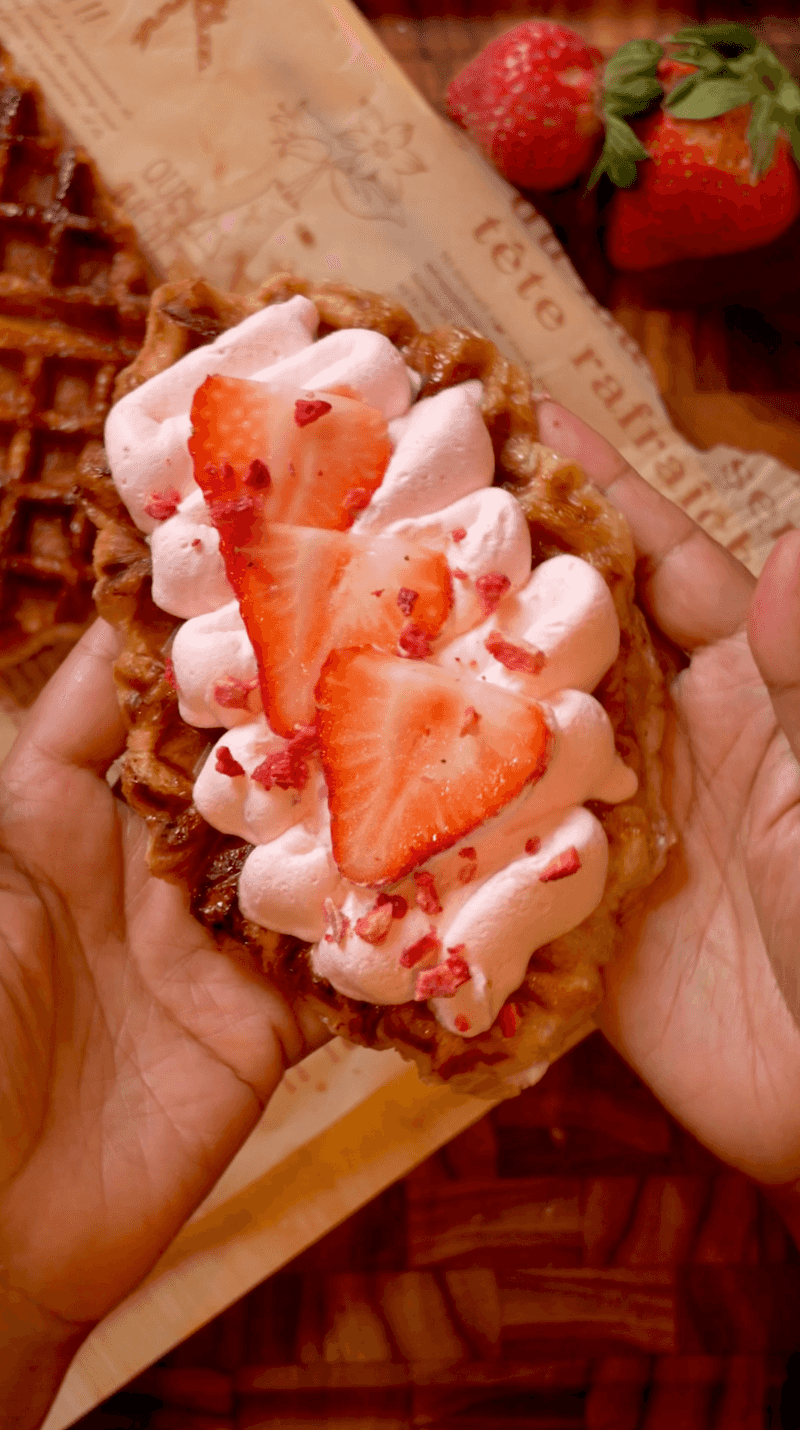 Croffles (Croissant Waffles)