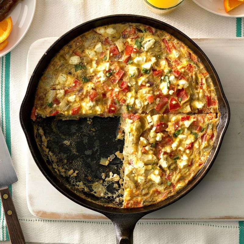 Artichoke Heart Frittata