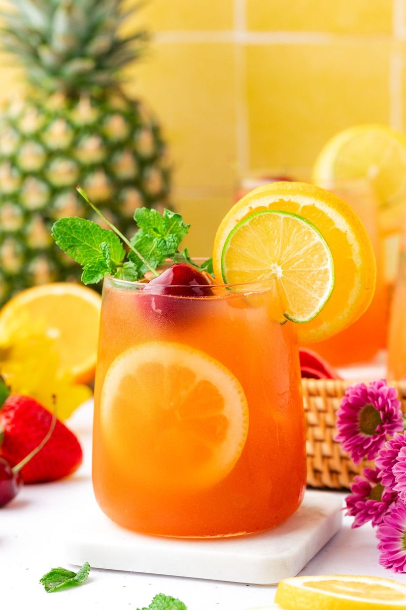 Sparkling Lemonade or Juice Punch