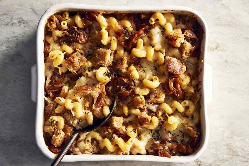 French Onion Mac and Cheese