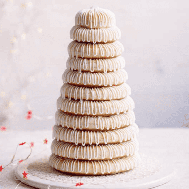 Danish Kransekage (Almond Ring Cake)