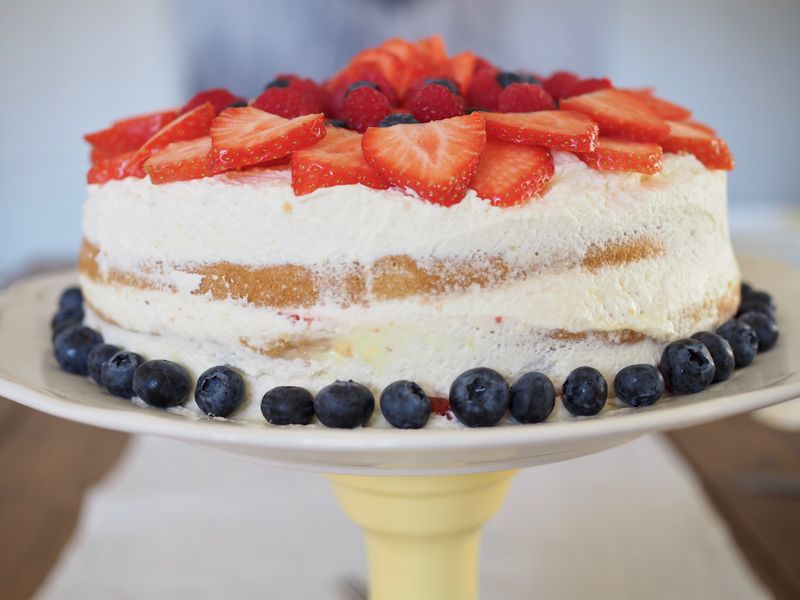 Norwegian Blotkake (Norwegian Cream Cake)