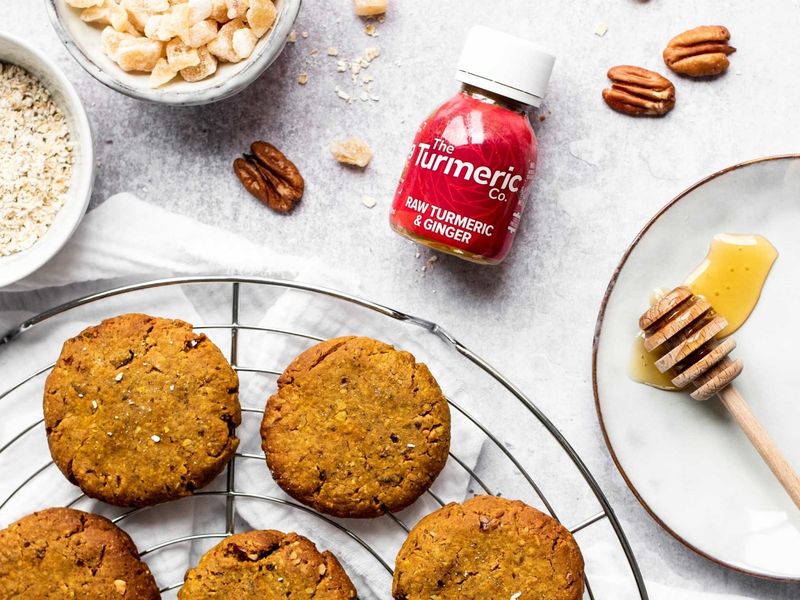 Turmeric and Ginger Biscuit
