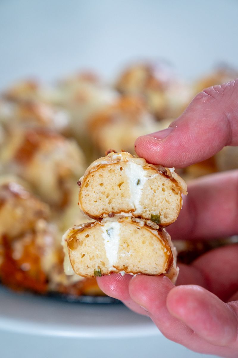Cream Cheese Stuffed Pretzel Bites