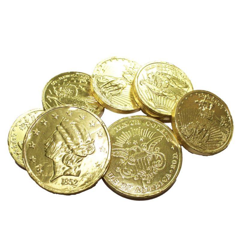Gold Coin Chocolates