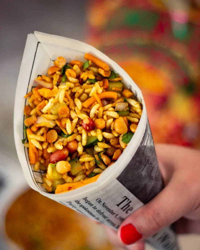 Puffed Rice Snacks (Muri) from Bangladesh