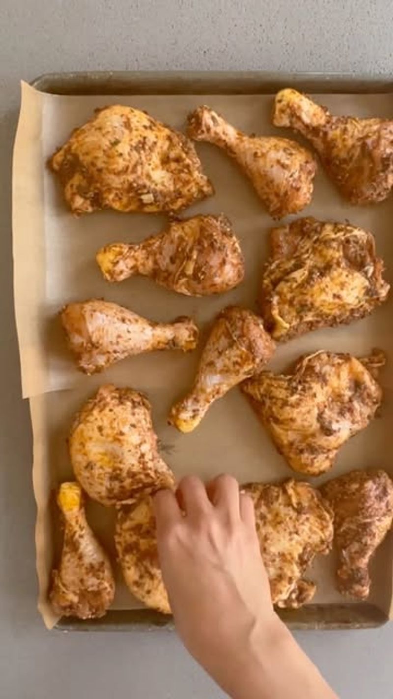 Spice-Rubbed Chicken Drumsticks With Za'atar Crust