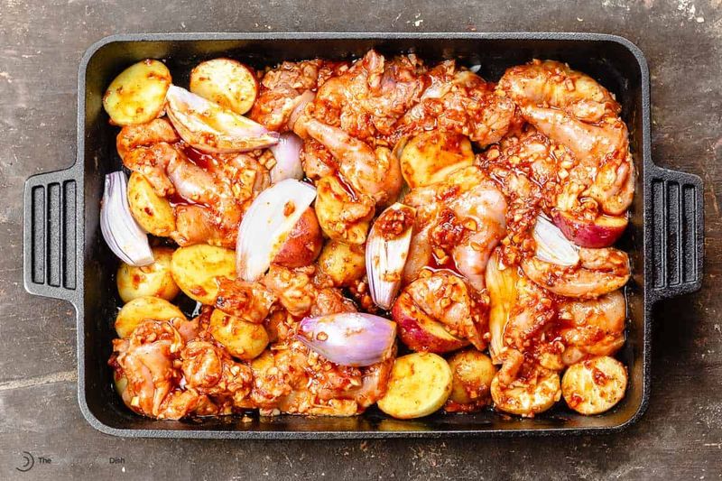 Baked Chicken Thighs With Turkish Spice Blend