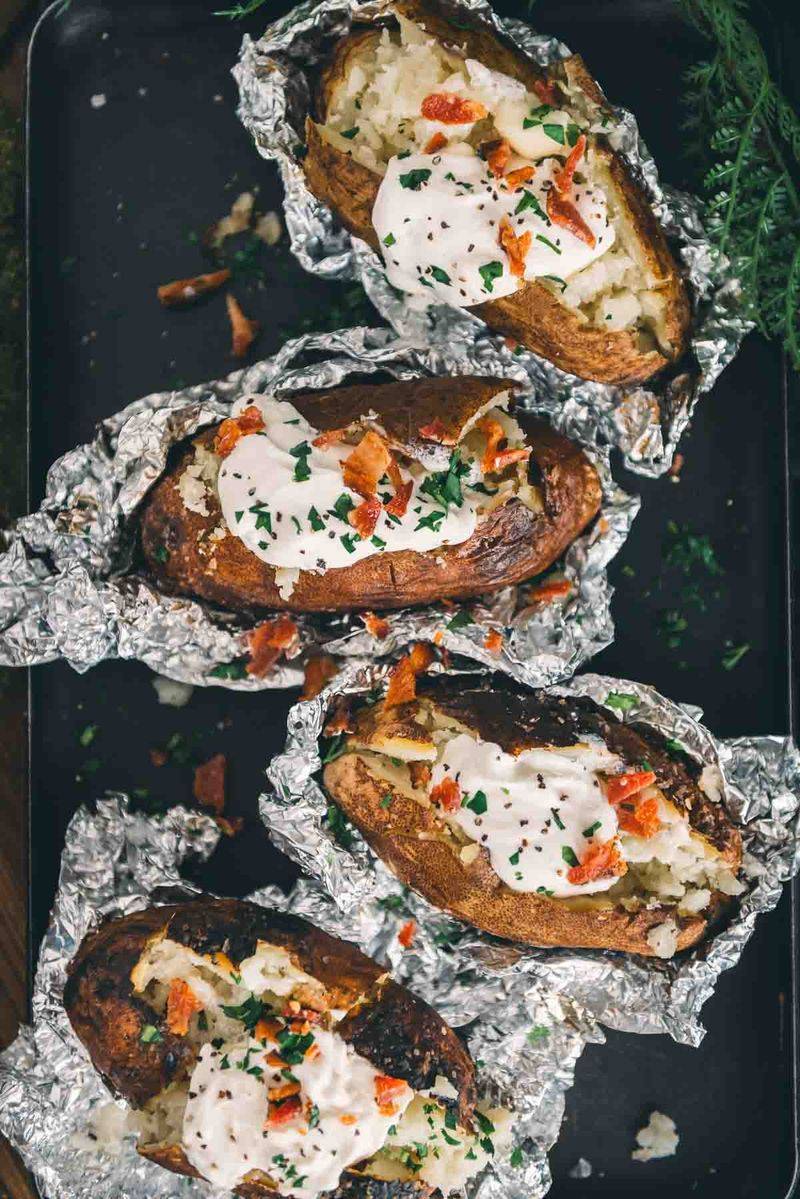 Loaded Baked Potato Packets