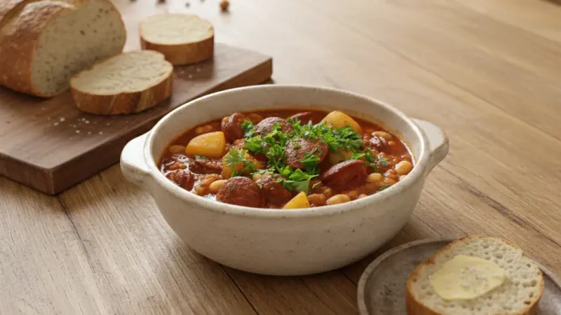 Butter Bean and Chorizo Stew