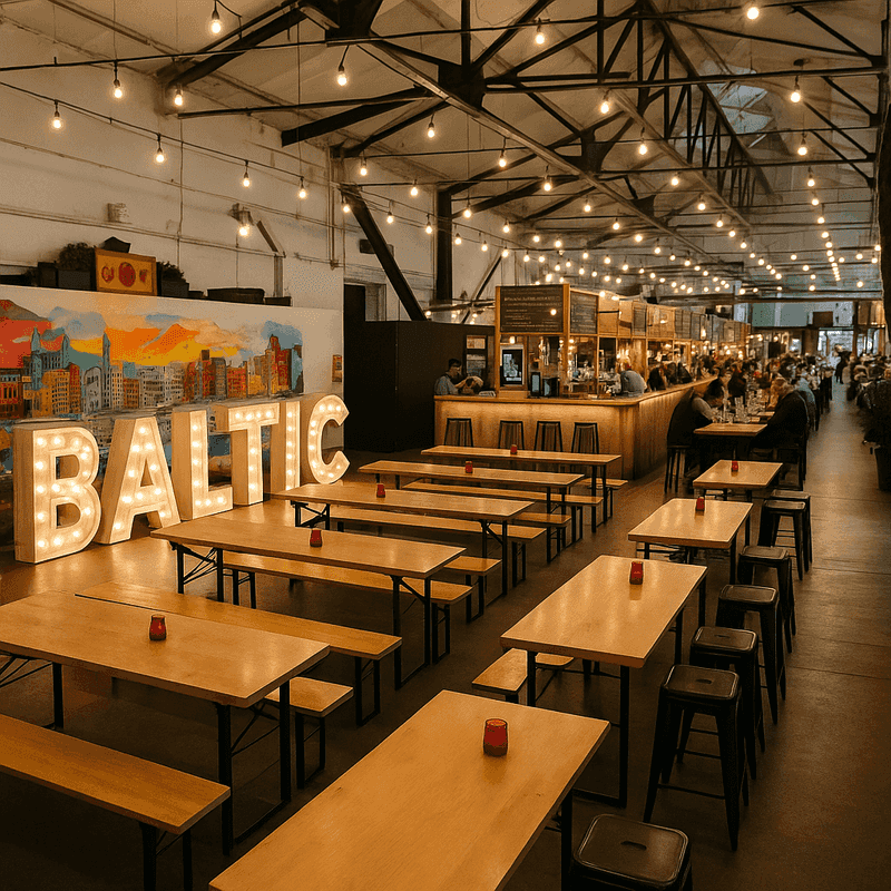 Baltic Market Coffee Stalls