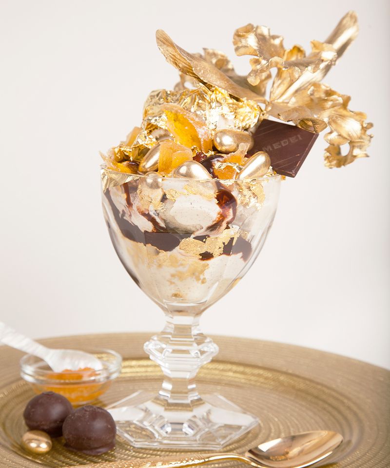The Golden Opulence Sundae, New York