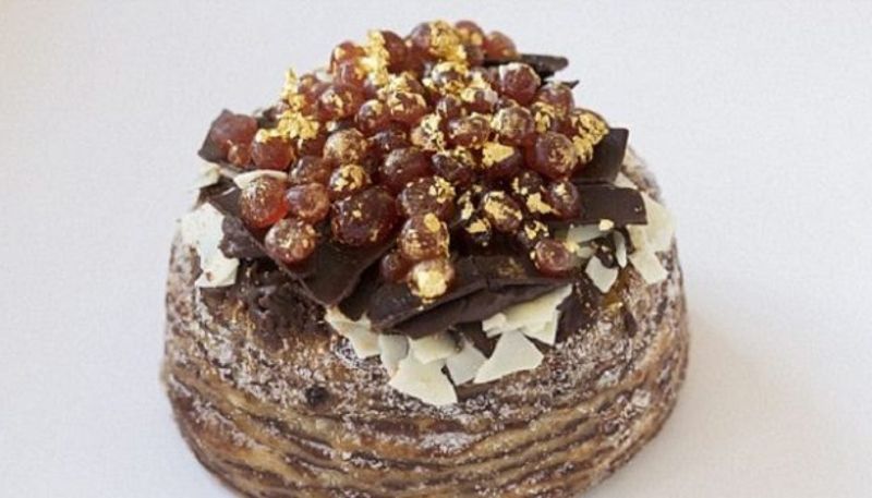 The Cronut with Gold Flakes, New York