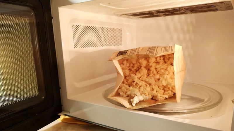 Popcorn Popping in a Microwave