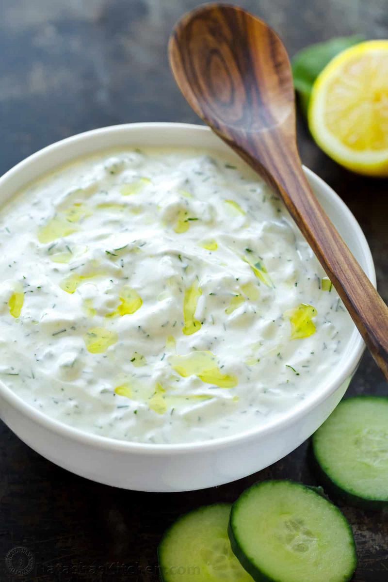 Cucumber Yogurt Dip (Tzatziki)