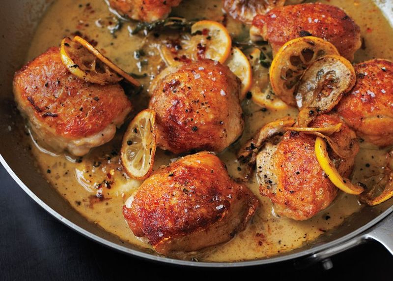 Greek Lemon Chicken (Kotopoulo Lemonato)