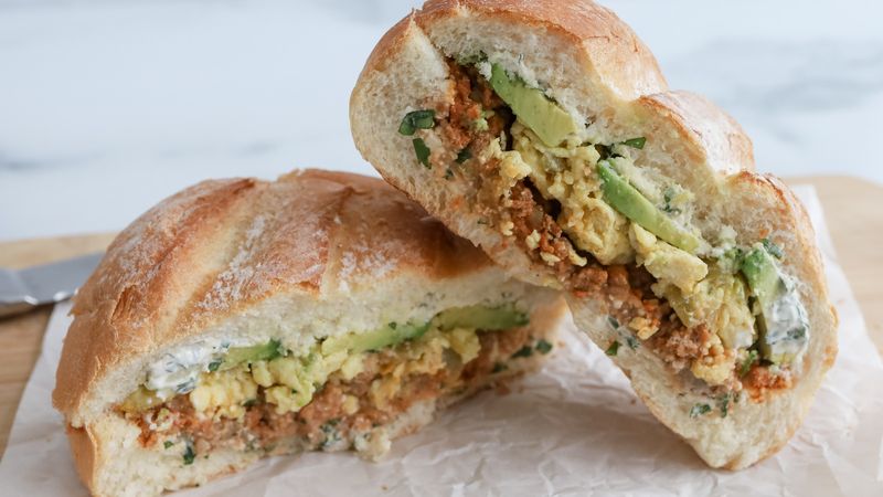 Mexico City, Mexico - The Torta de Huevo